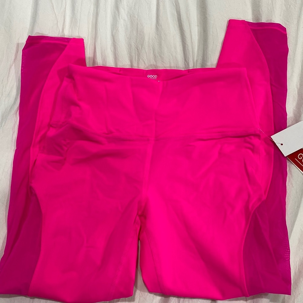 Neon Hot pink GA leggings